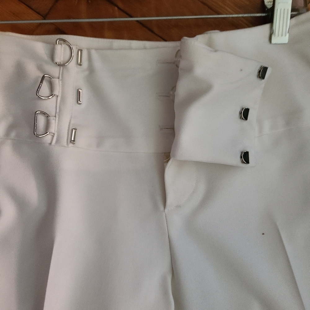 White dress ankle length pants size 4 Hp🔥🔥🔥🔥 - Picture 3 of 6